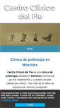 Mobile Screenshot of centroclinicodelpie.com